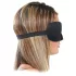 Fetish Deluxe Fantasy - maschera occhi larga e morbida - nero