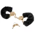 Pipedream Fetish Fantasy Gold - manette in peluche nere