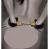 Pipedream Fetish Fantasy Gold - manette in peluche nere
