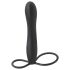 Fetish Doppio Piacere – Anello anale e penieno con dildo (nero)