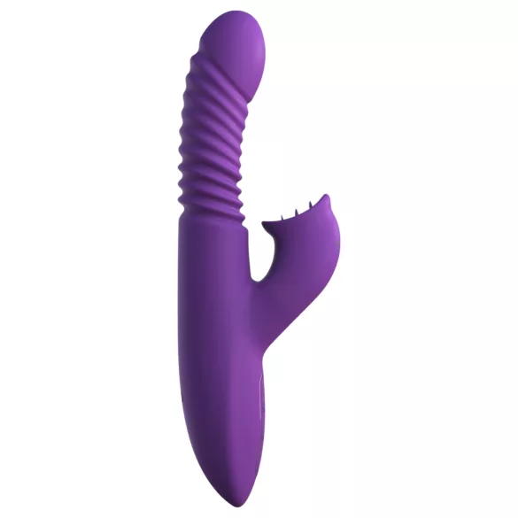 Fantasy For Her - vibratore spingente 3 in 1 con funzione riscaldante (viola)