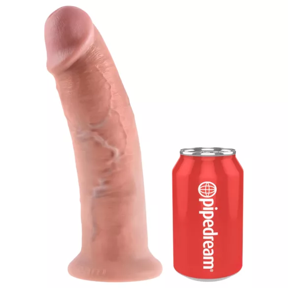 King Cock 10 - dildo con ventosa grande - 25cm - color carne