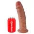 King Cock 10 - grande dildo con ventosa (25 cm) - color carne scuro