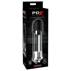PDX Blowjob - pompa pene automatica con labbra - nero