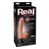 Real Feel Deluxe No.1 - vibratore realistico con testicoli - colore naturale