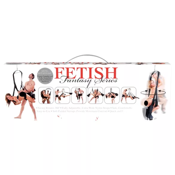 Fetish Fantasy - altalena sessuale rotante 360 gradi - nero