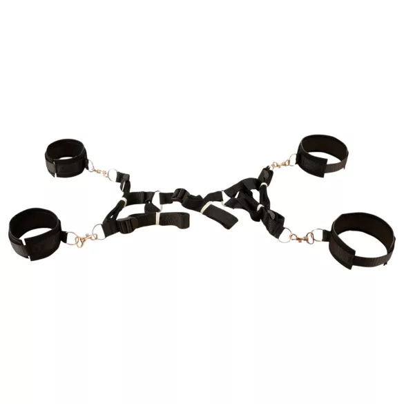 Fetish Fantasy - set per legare a letto - nero