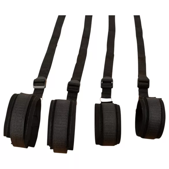 Fetish Fantasy - set per legare a letto - nero