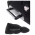 Fetish Fantasy - cuscino sessuale gonfiabile con maniglie - nero