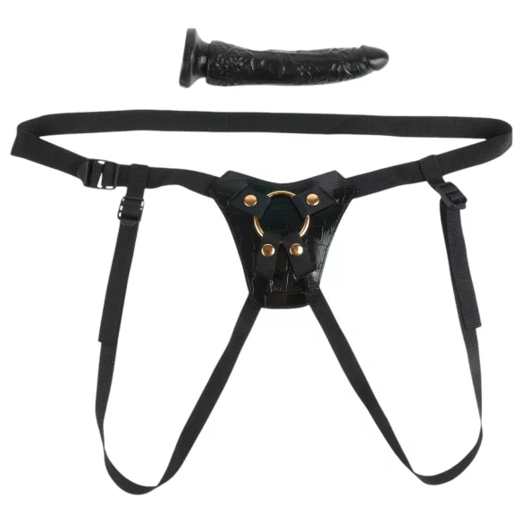 Fetish Fantasy - imbragatura per strap-on - regolabile - nero