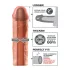 Pipedream - X-TENSION Mega 2 - realistico manicotto penieno (20,3 cm, color carne)