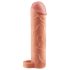 X-TENSION Perfect 2 - guaina pene con anello - 19 cm - naturale