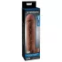 X-TENSION Perfect 2 - guaina pene con anello - 19cm - naturale scuro