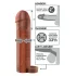 X-TENSION Perfect 2 - guaina pene con anello - 19cm - naturale scuro
