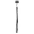 Fetish Fantasy Deluxe Cat-O-Nine - frusta a nove code - 65cm - nero