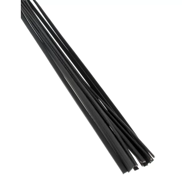 Fetish Fantasy Deluxe Cat-O-Nine - frusta a nove code - 65cm - nero