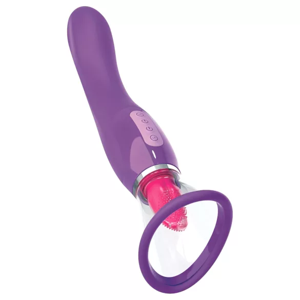 Pipedream - Fantasy - leccapops 3 in 1 ricaricabile (viola)