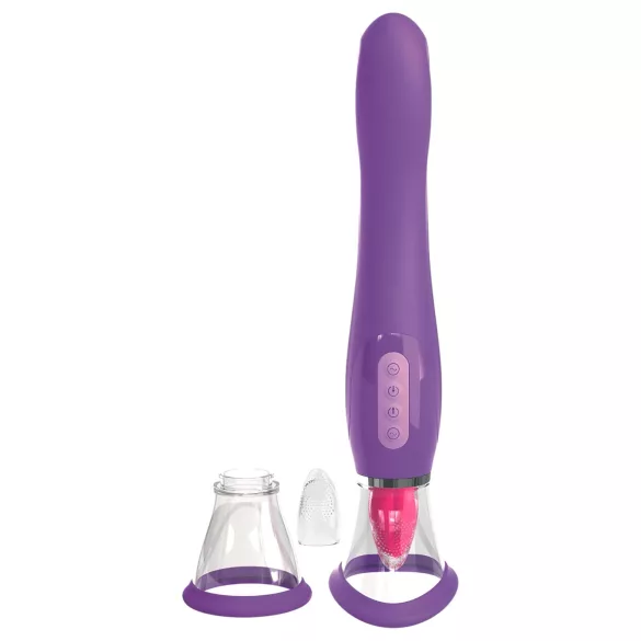 Pipedream - Fantasy - leccapops 3 in 1 ricaricabile (viola)