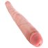 King Cock 16 Tapered - Dildo realistico doppio (41 cm) - naturale