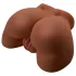 Pipedream Junk in Tha Trunk - vibratore masturbatore femminile a forma di torso (carnagione scura naturale)