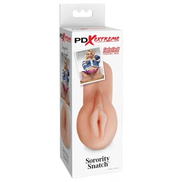 PDX - masturbatore realistico vaginale - silicone - color carne