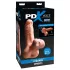 PDX Reach Around - finta vagina 2 in 1 e guaina per pene (color carne)