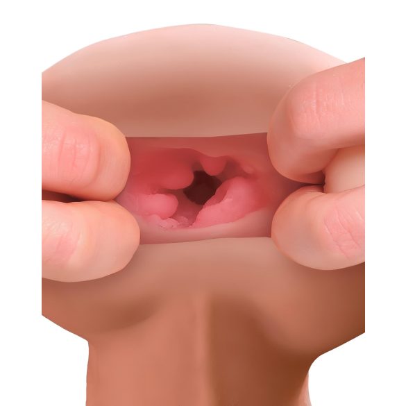 PDX Reach Around - masturbatore vaginale e anale 2in1 - estensore pene