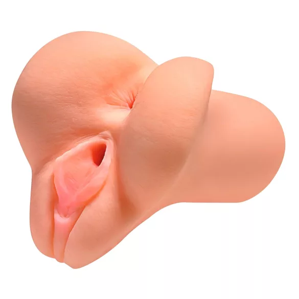 PDX Pick Your Pleasure - masturbatore realistico 2 in 1 (color carne)