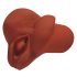 PDX Pick Your Pleasure - Masturbatore realistico 2in1 (marrone)