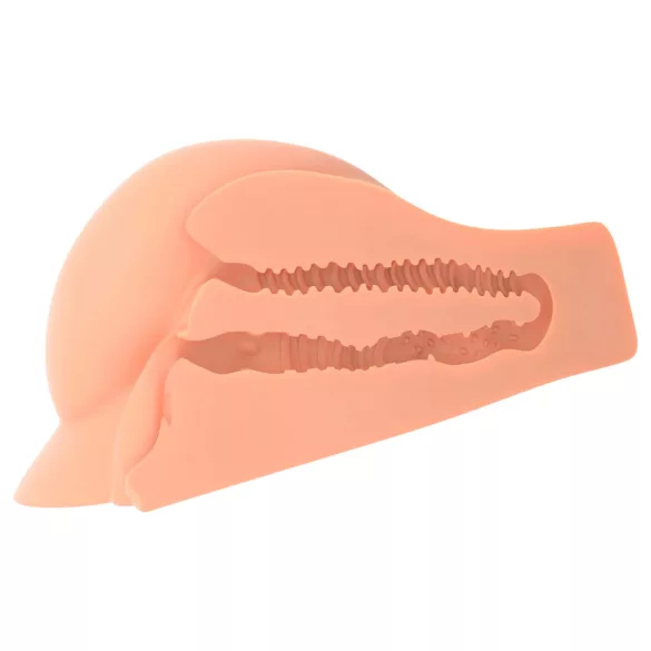 PDX - masturbatore realistico a torso - vagina e ano - colore naturale