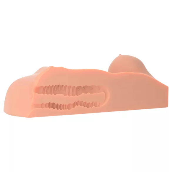 PDX Perfect DD's - torso realistico - doppia penetrazione - colore naturale