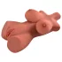 PDX Plus Perfect 10 - masturbatore torso realistico - pelle scura