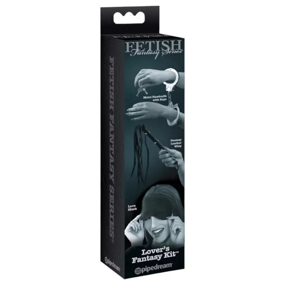Fetish Lover's Fantasy - kit BDSM per principianti - set 3 pezzi