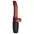 King Cock Plus 7,5 - dildo vibrante realistico con testicoli - marrone