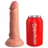 King Cock Elite 6 - dildo realistico con ventosa 15cm - color carne