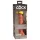 King Cock Elite 6 - dildo realistico con ventosa - 15 cm - colore scuro