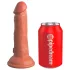 King Cock Elite 6 - dildo realistico con ventosa - 15 cm - colore scuro