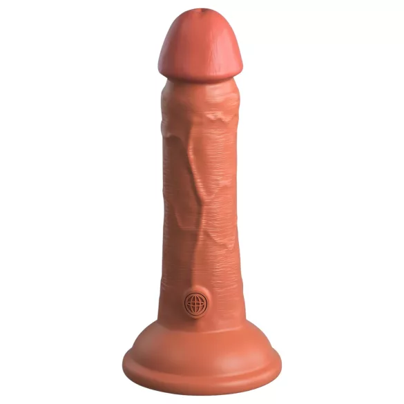 King Cock Elite 6 - dildo realistico con ventosa - 15 cm - colore scuro