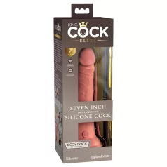   King Cock Elite - dildo realistico con ventosa 18cm - colore naturale