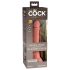 King Cock Elite 7 - Dildo realistico con ventosa (18 cm) - naturale