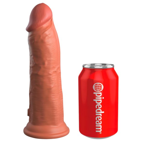 King Cock Elite 8 - dildo realistico con ventosa 20cm - colore scuro