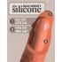 King Cock Elite 8 - dildo realistico con ventosa 20cm - colore scuro