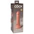 King Cock Elite 6 - vibratore realistico 15 cm - pelle scura