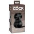 King Cock Elite Crown Jewels - Accessori Premium per Dildo (Nero)