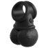 King Cock Elite Crown Jewels - Accessori Premium per Dildo (Nero)
