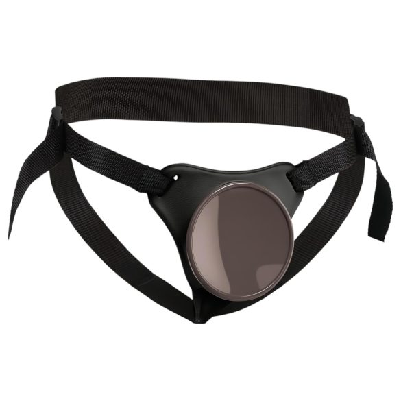 King Cock Elite - Strap-on con dildo - Comodo Body Dock - marrone