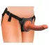 King Cock Elite Comfy - dildo indossabile con imbrago - pelle scura