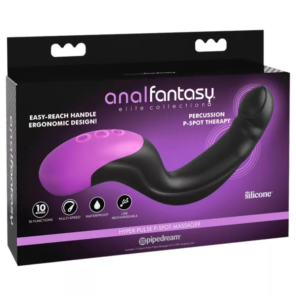 Anal Fantasy - vibratore prostatico pulsante (nero)