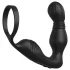 Anal Fantasy Elite - vibratore prostatico con anello per pene (nero)