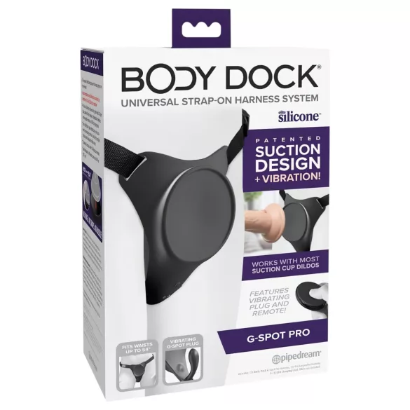 Body Dock - dildo con cintura - compatibile G-spot Pro e Silexd 7 - silicone